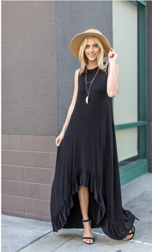 "Her Own" High Low Maxi
